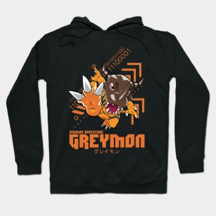 digimon adventure greymon Hoodie